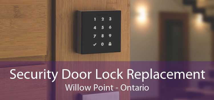 Security Door Lock Replacement Willow Point - Ontario