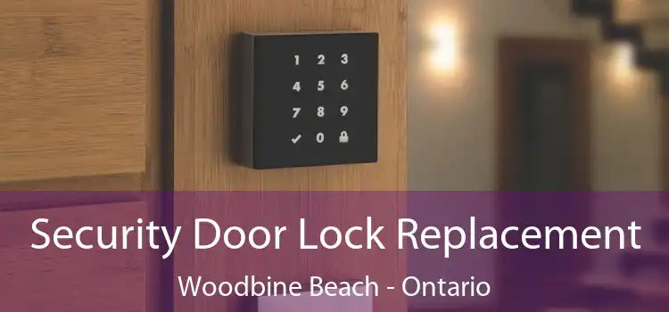 Security Door Lock Replacement Woodbine Beach - Ontario