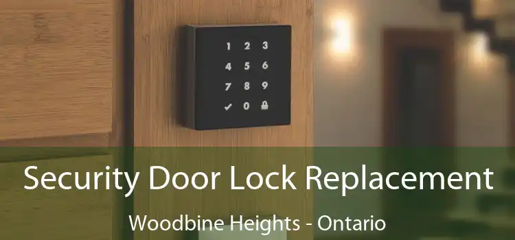 Security Door Lock Replacement Woodbine Heights - Ontario