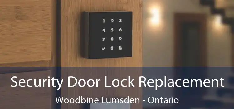 Security Door Lock Replacement Woodbine Lumsden - Ontario