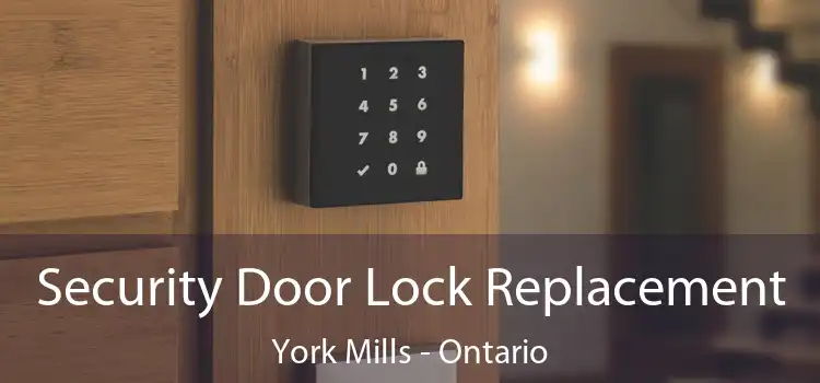 Security Door Lock Replacement York Mills - Ontario