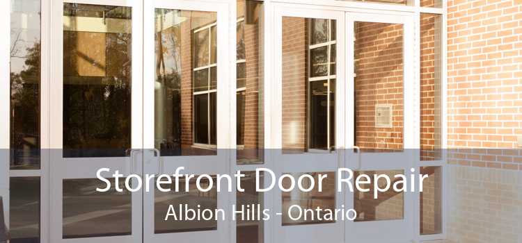 Storefront Door Repair Albion Hills - Ontario