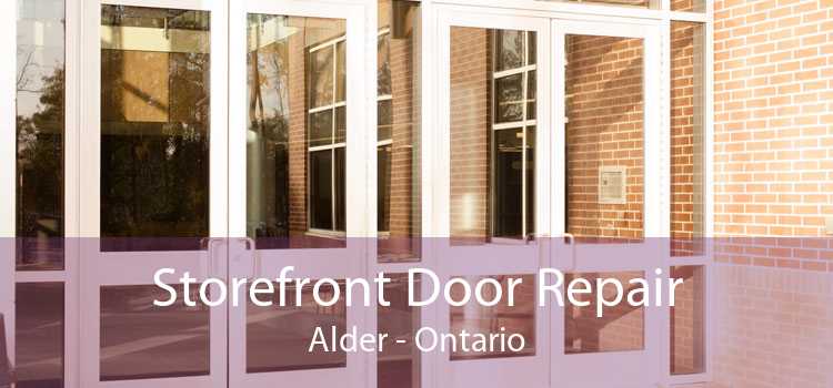 Storefront Door Repair Alder - Ontario