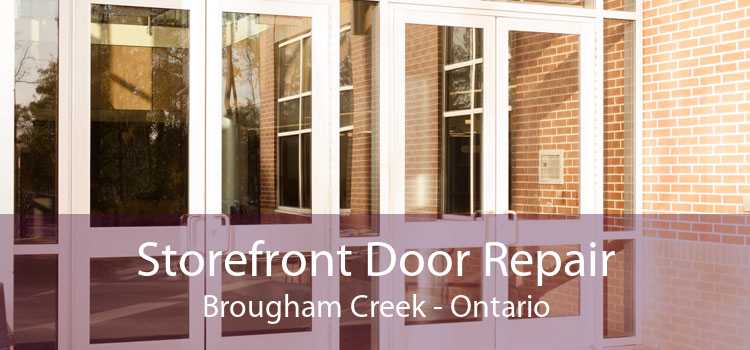 Storefront Door Repair Brougham Creek - Ontario