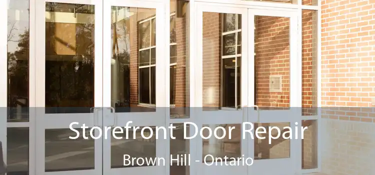 Storefront Door Repair Brown Hill - Ontario