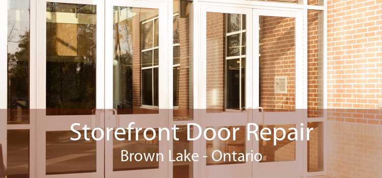 Storefront Door Repair Brown Lake - Ontario