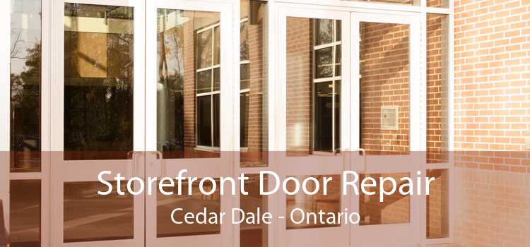 Storefront Door Repair Cedar Dale - Ontario
