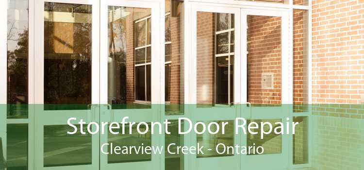 Storefront Door Repair Clearview Creek - Ontario