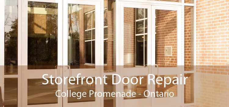 Storefront Door Repair College Promenade - Ontario