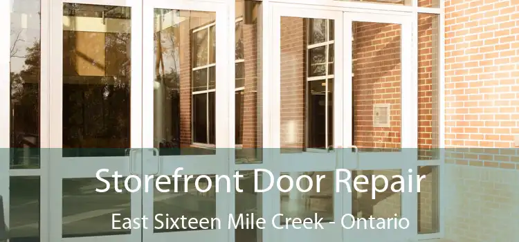 Storefront Door Repair East Sixteen Mile Creek - Ontario