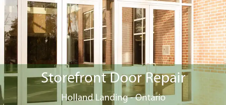 Storefront Door Repair Holland Landing - Ontario