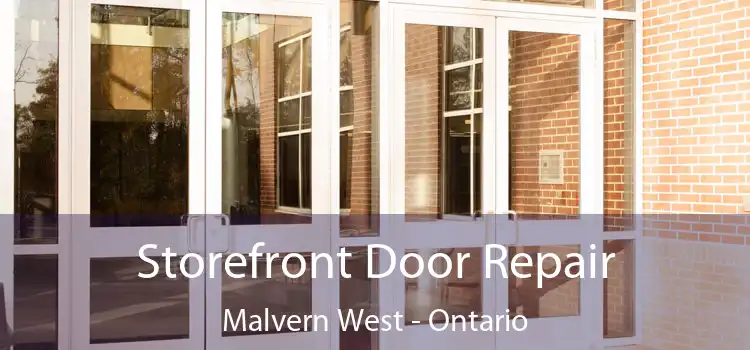 Storefront Door Repair Malvern West - Ontario