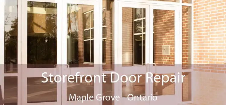 Storefront Door Repair Maple Grove - Ontario