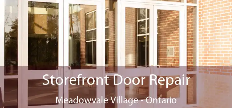 Storefront Door Repair Meadowvale Village - Ontario