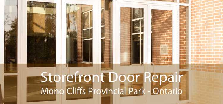 Storefront Door Repair Mono Cliffs Provincial Park - Ontario