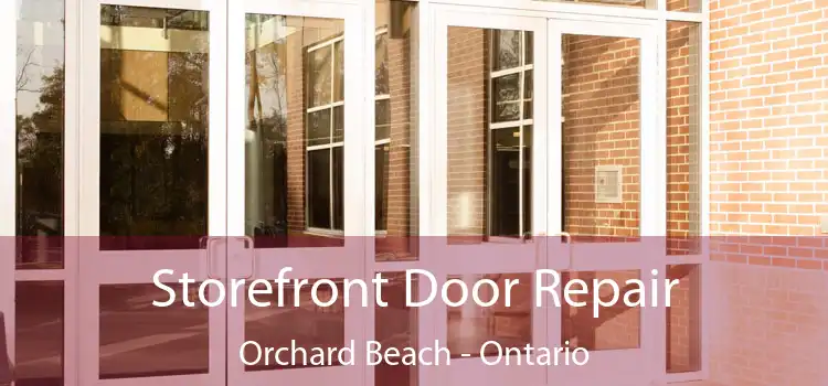 Storefront Door Repair Orchard Beach - Ontario