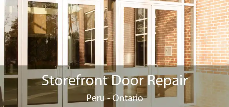 Storefront Door Repair Peru - Ontario