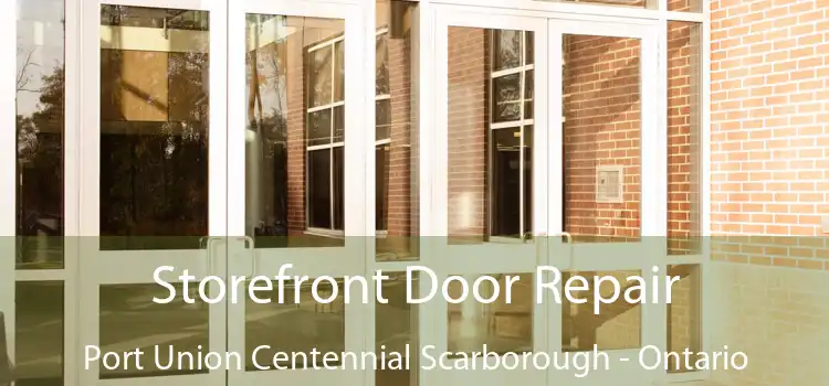 Storefront Door Repair Port Union Centennial Scarborough - Ontario