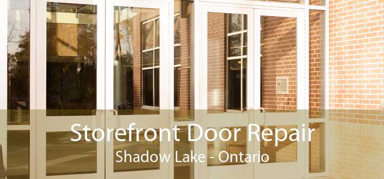 Storefront Door Repair Shadow Lake - Ontario