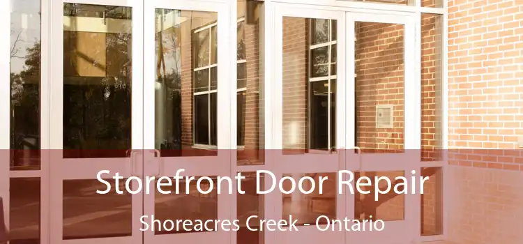 Storefront Door Repair Shoreacres Creek - Ontario