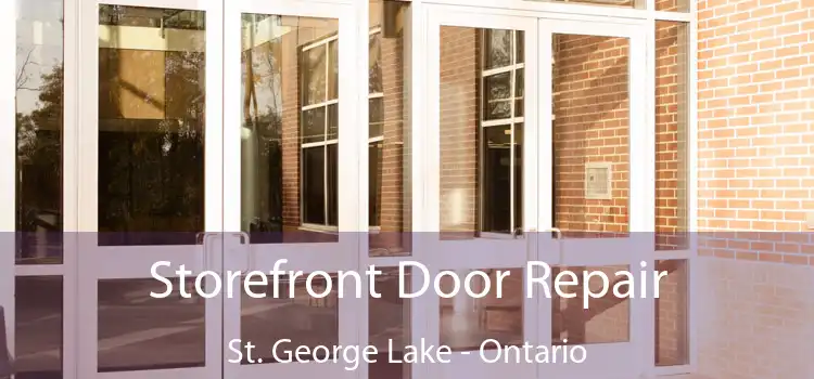 Storefront Door Repair St. George Lake - Ontario