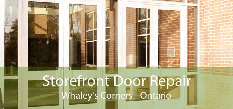 Storefront Door Repair Whaley's Corners - Ontario