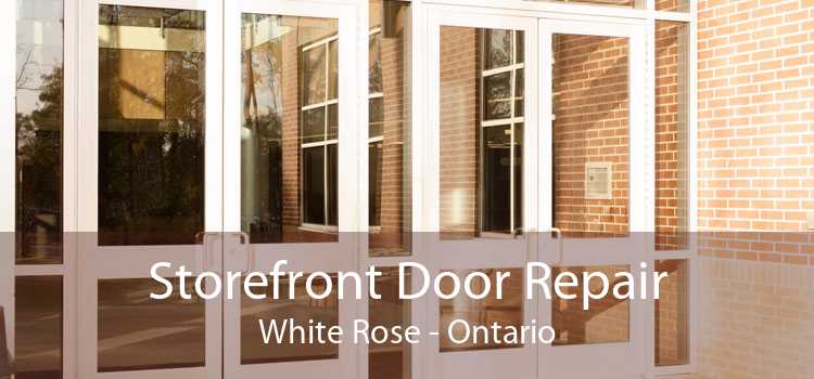 Storefront Door Repair White Rose - Ontario
