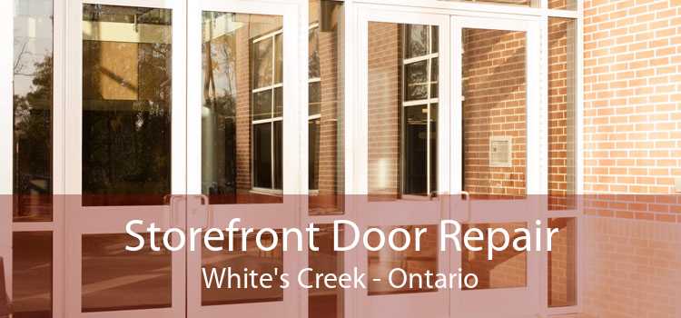 Storefront Door Repair White's Creek - Ontario