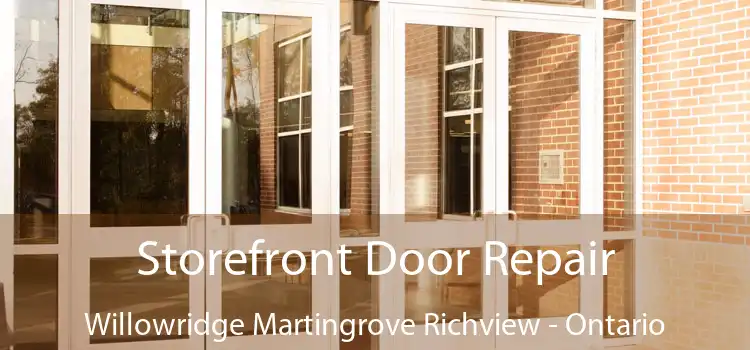Storefront Door Repair Willowridge Martingrove Richview - Ontario