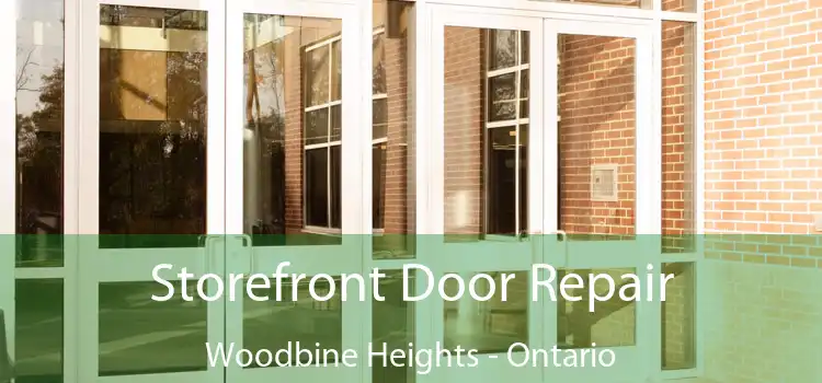Storefront Door Repair Woodbine Heights - Ontario