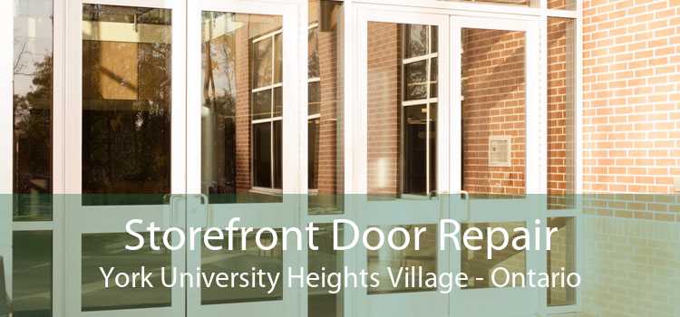 Storefront Door Repair York University Heights Village - Ontario